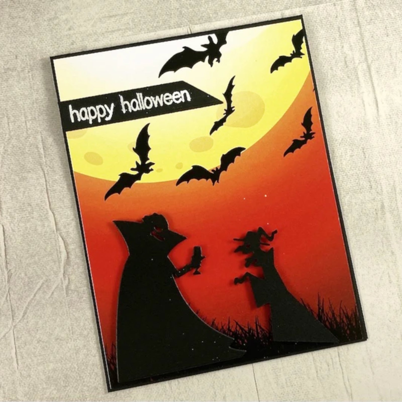 Ghoulish Gang Large Halloween Cutting Dies