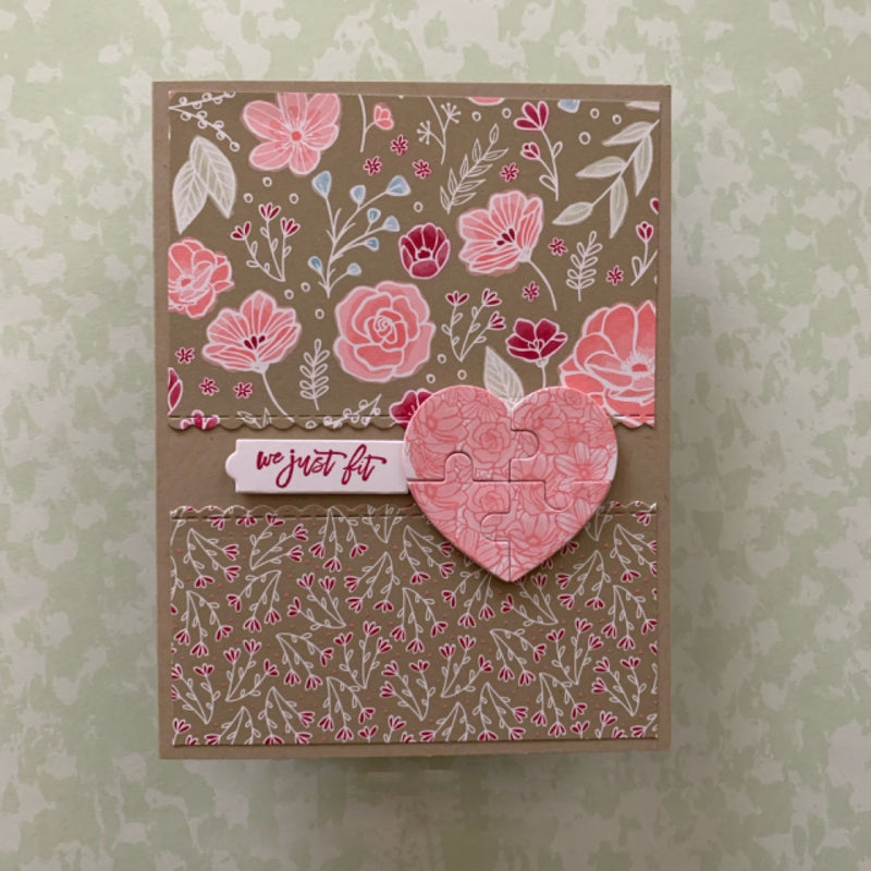Love You to Pieces Puzzles Cutting & Embossing Dies