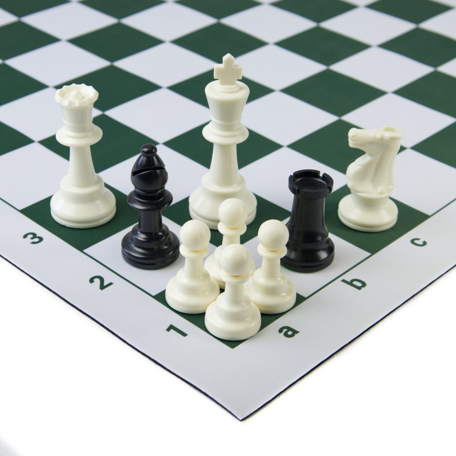 20" Tournament Mousepad Chess Board - Green