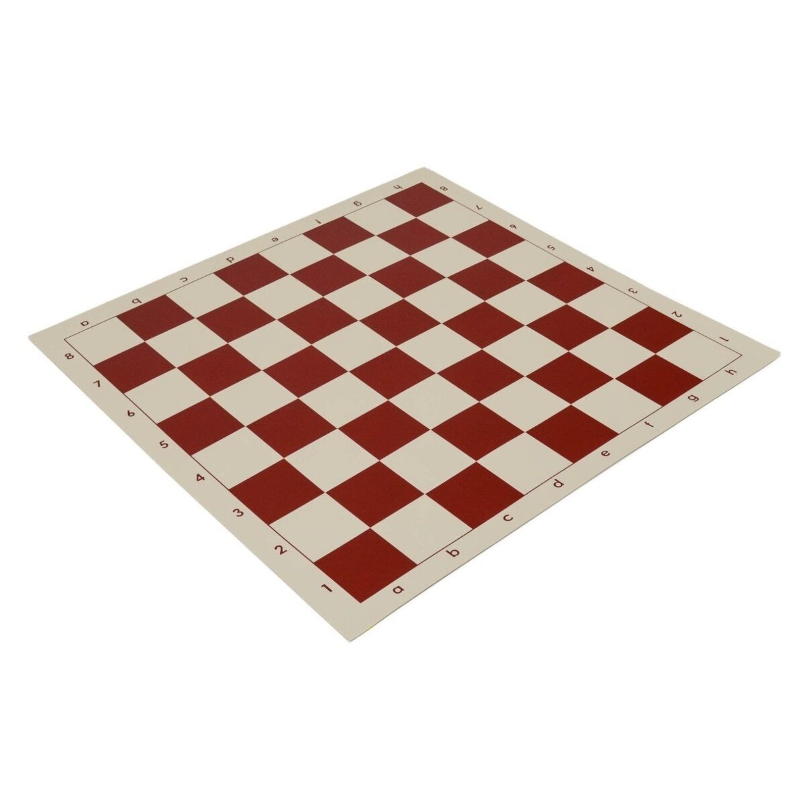 20" Tournament Vinyl Chess Board - Red